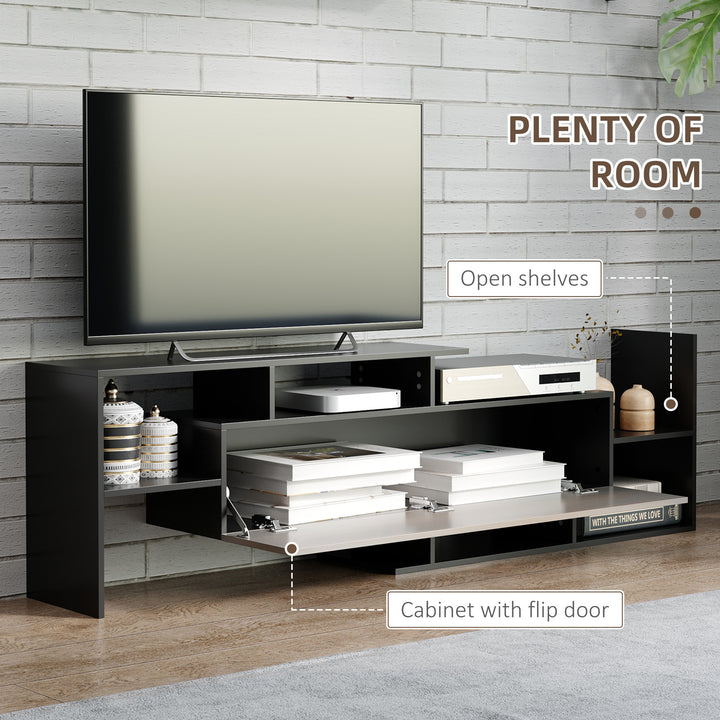 TV Cabinet: Wall-Mounted Media Unit for 65" TVs