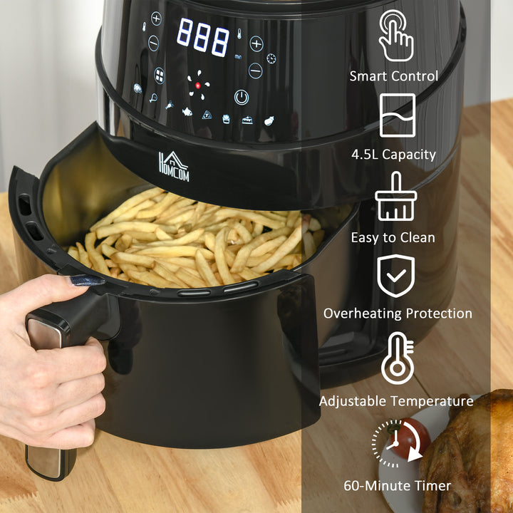 Compact 4.5L Digital Air Fryer