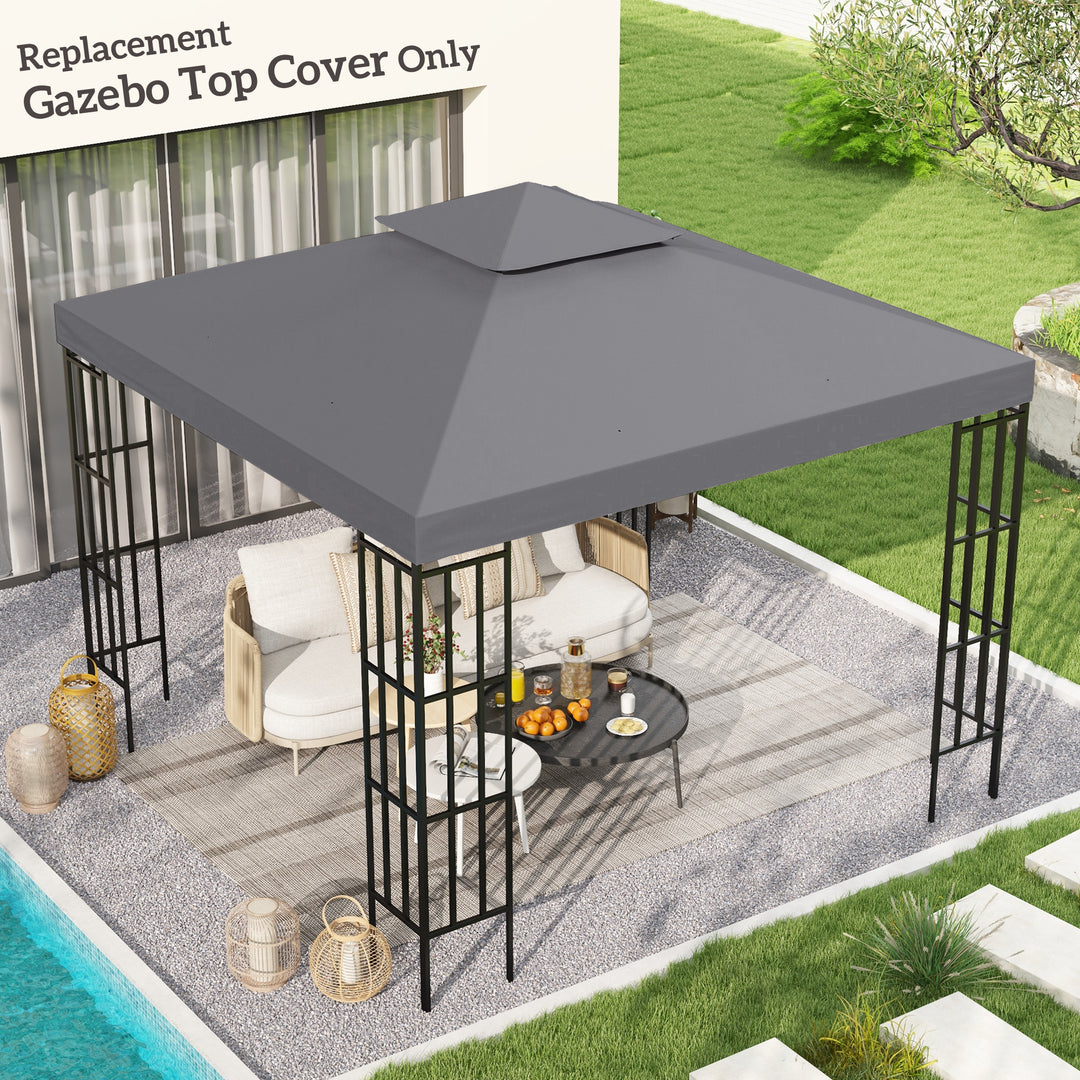 Gazebo Canopy Roof Top Replacement Cover