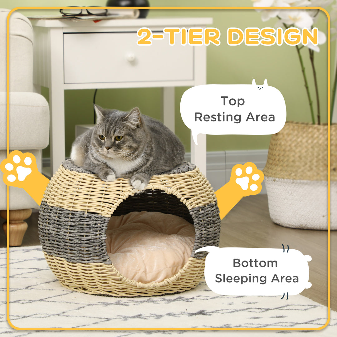 Wicker Cat Bed