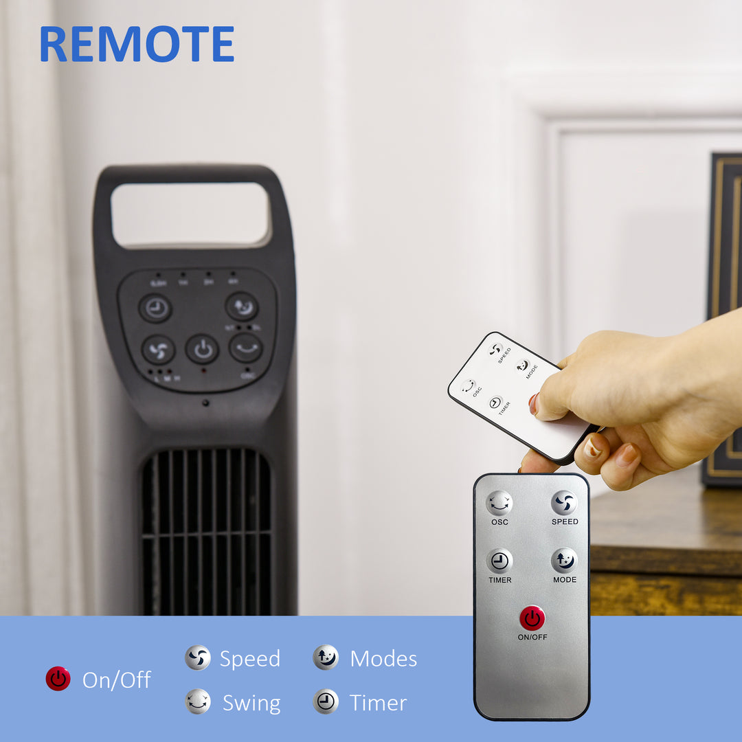 Oscillating Tower Fan: Remote