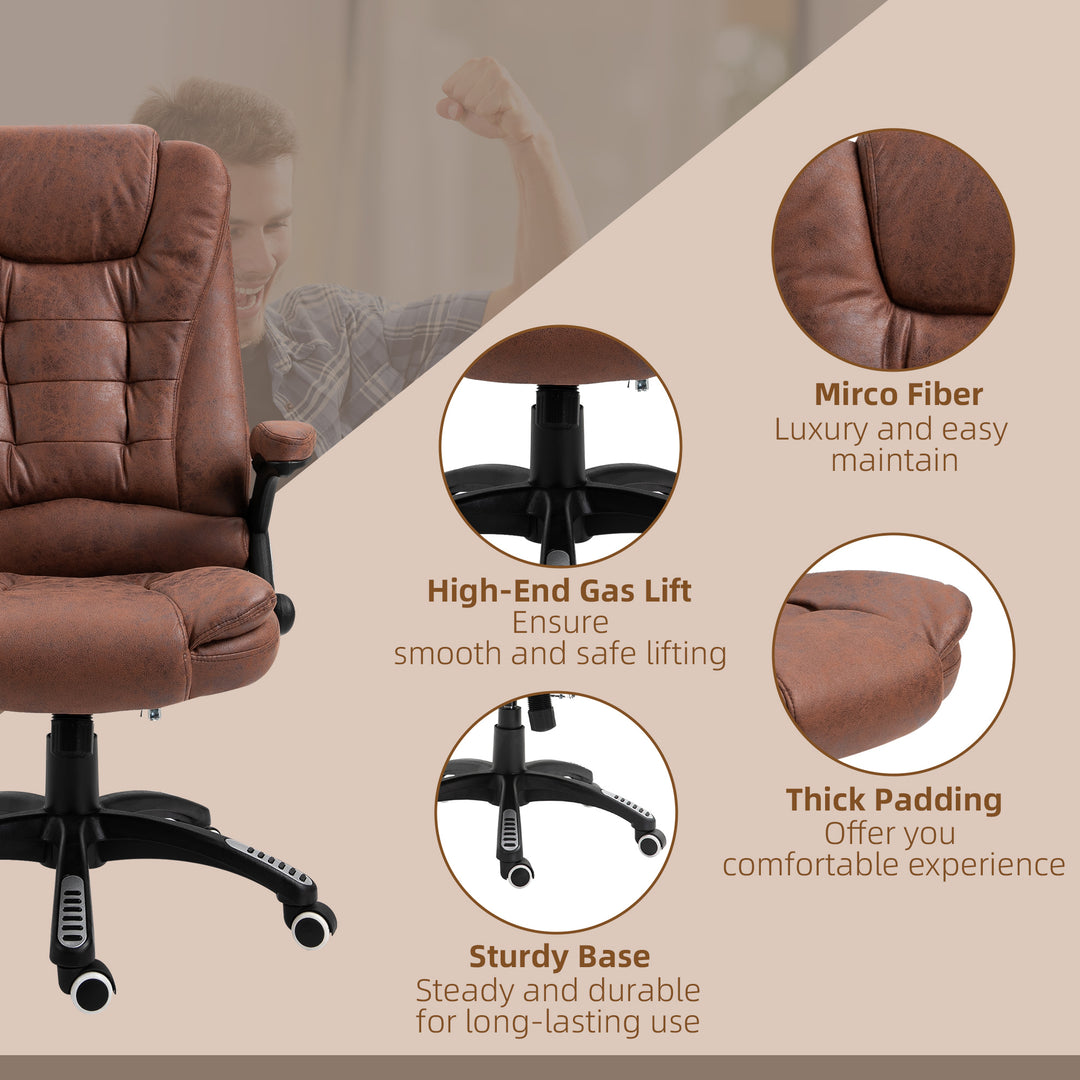 Vinsetto Massage Recliner, Brown