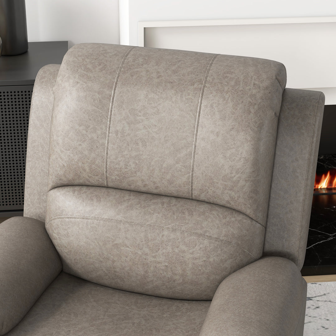 Microfibre Recliner Armchair