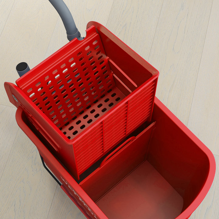 20L Mop Bucket with Wringer and Handle