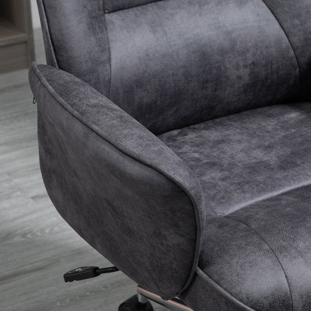 Vinsetto Swivel Computer Office Chair, Charcoal Grey