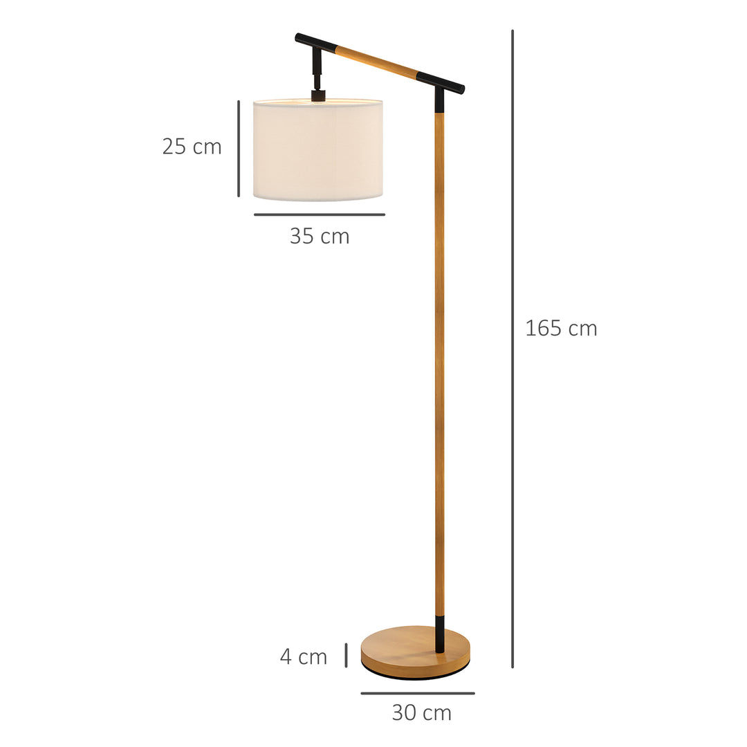 Modern Floor Lamp with 350° Rotating Lampshade