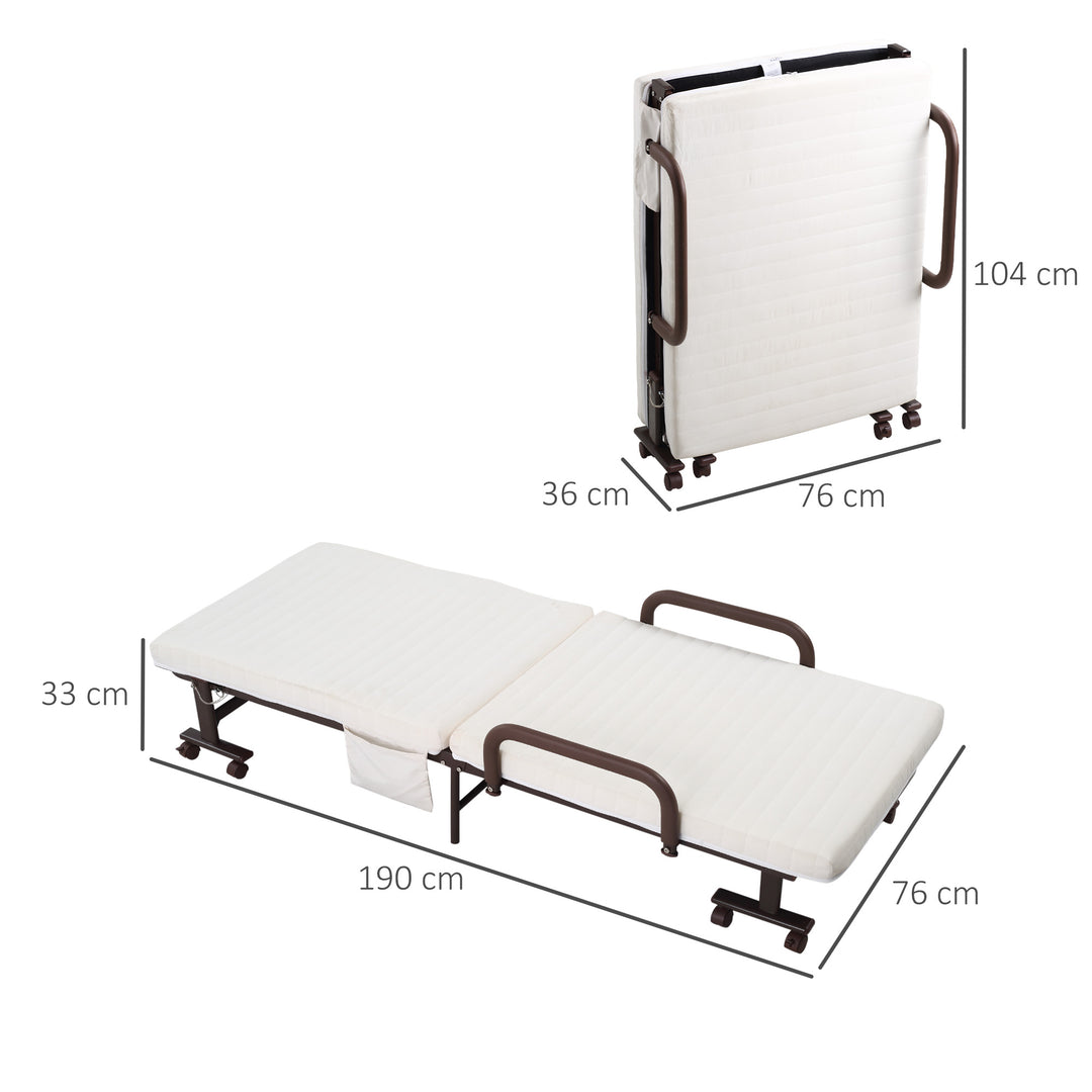 Folding Bed with 8cm Mattress