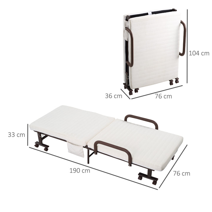 Folding Bed with 8cm Mattress