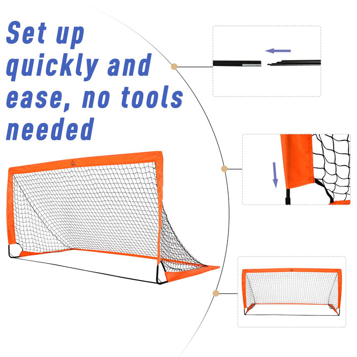 Outdoor Folding Football Goal