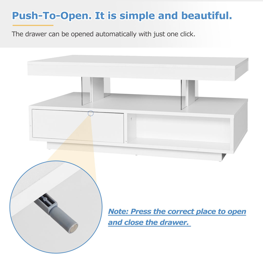 Lift-Top Coffee Table with Storage