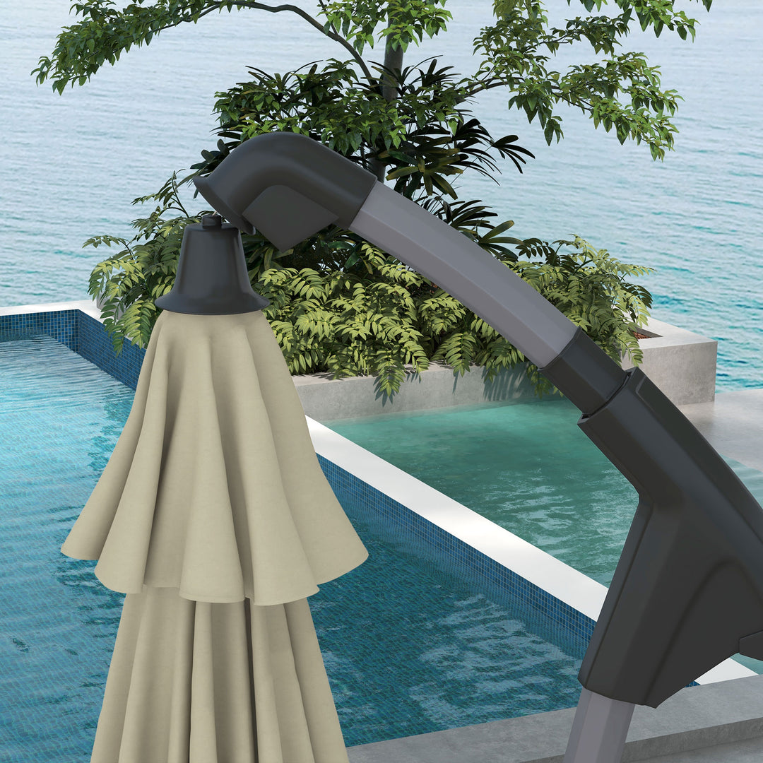 Waterproof 2.7m Cantilever Parasol