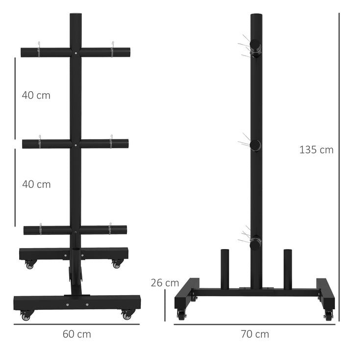 Weight Rack for Olympic Weight Plate