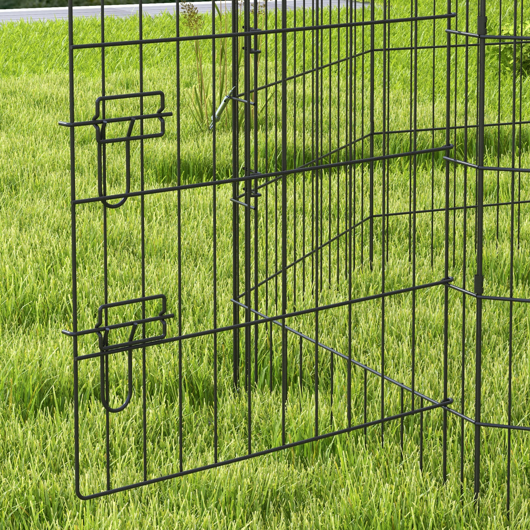 8 Panel DIY Dog Pen with Door