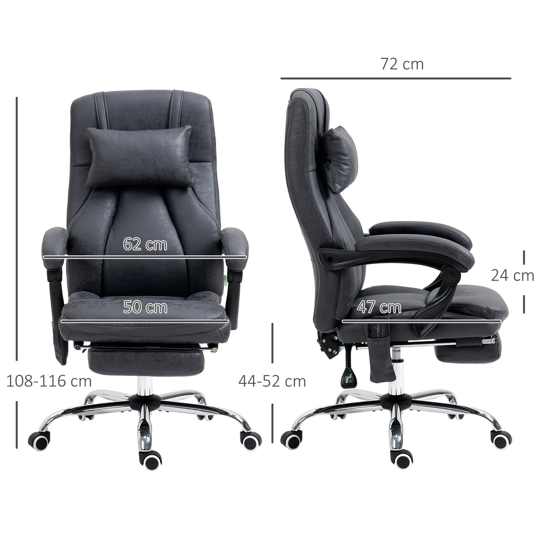 Vinsetto Executive High Back Massage Office Chair, Remote Control