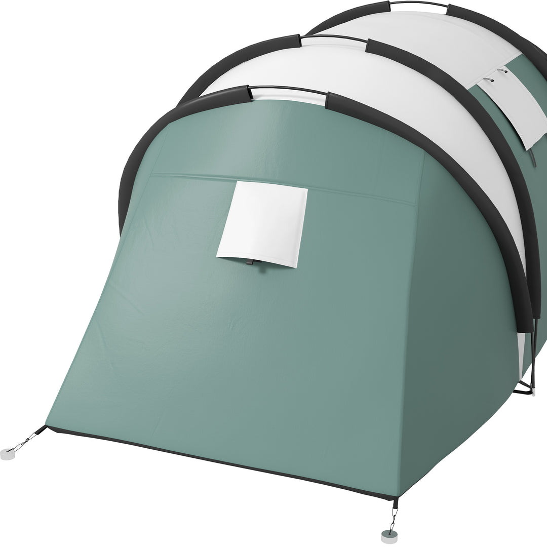 Camping Tent with 2 Bedrooms and Living Area