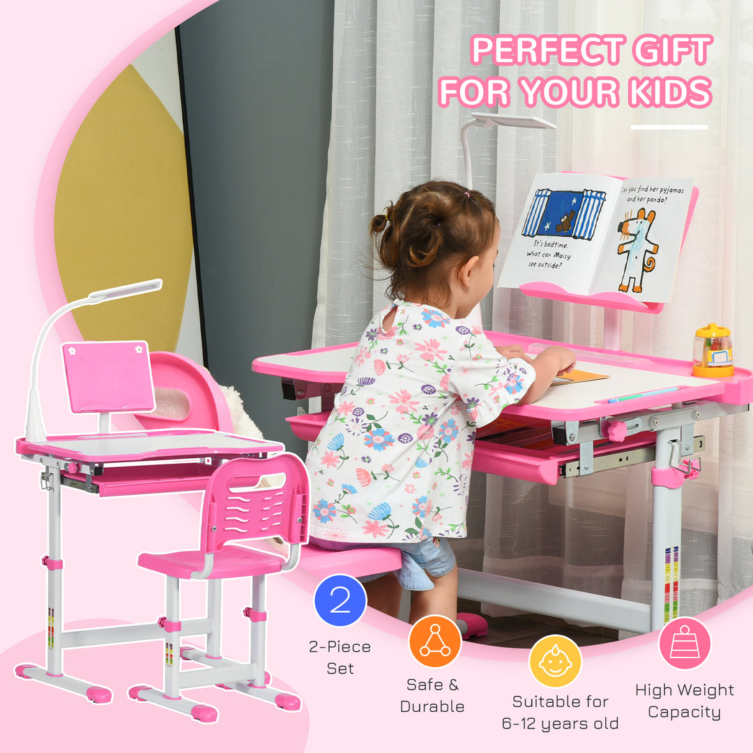 Kids Desk and Chair Set