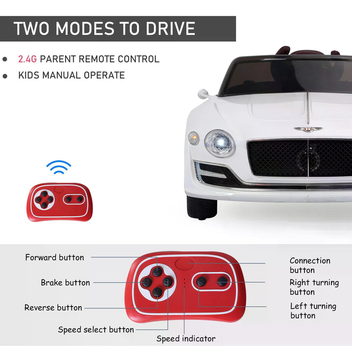 Bentley Kiddie Cruiser: 12V Ride-On with LED Illumination