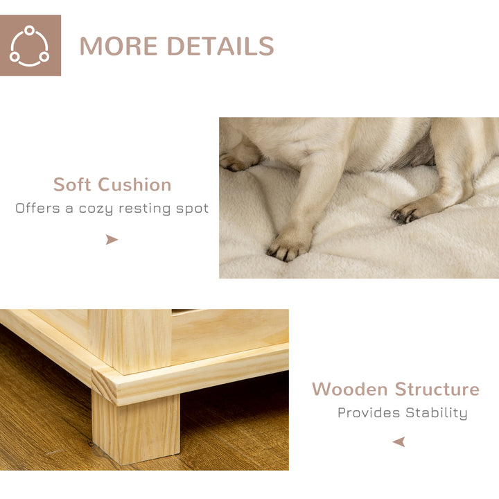 Wooden Dog Crate Table - PawHut