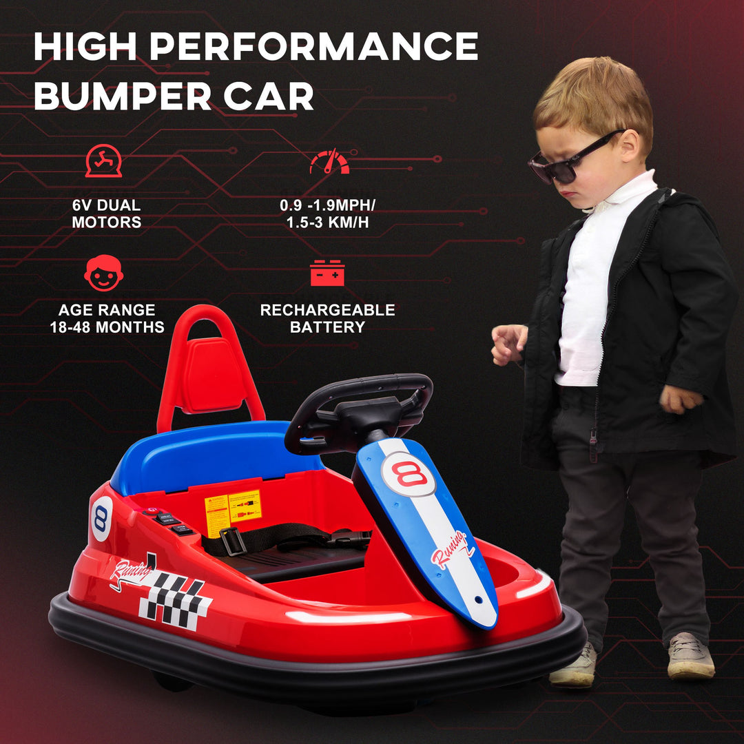 Bumper Car for Kids with 360° Spin