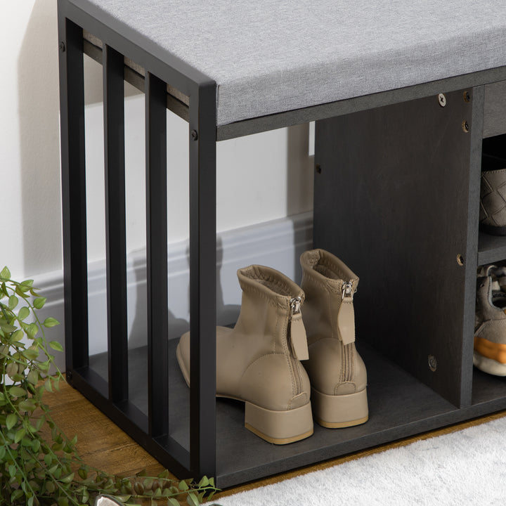 HOMCOM Shoe Storage Bench