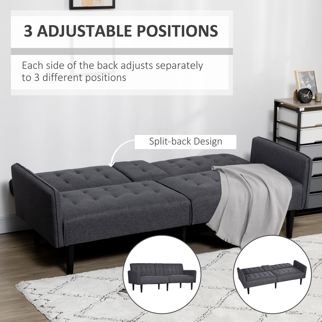 Upholstered Click Clack Sofa Bed