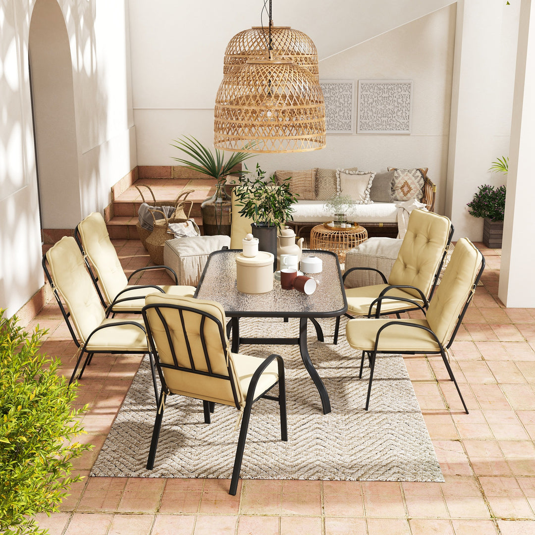 7 Piece Garden Dining Set