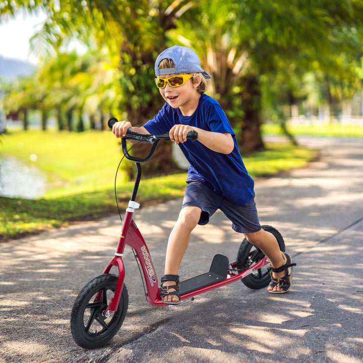 Teen Push Scooter Kids Children Stunt Scooter w/ 12" EVA Tyres