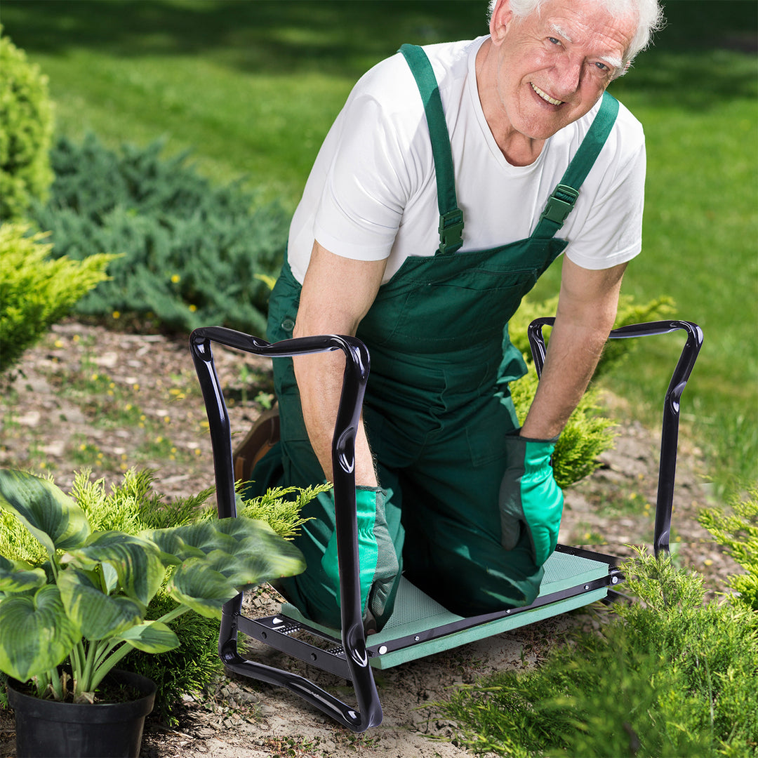 Foldable Garden Kneeler and Seat