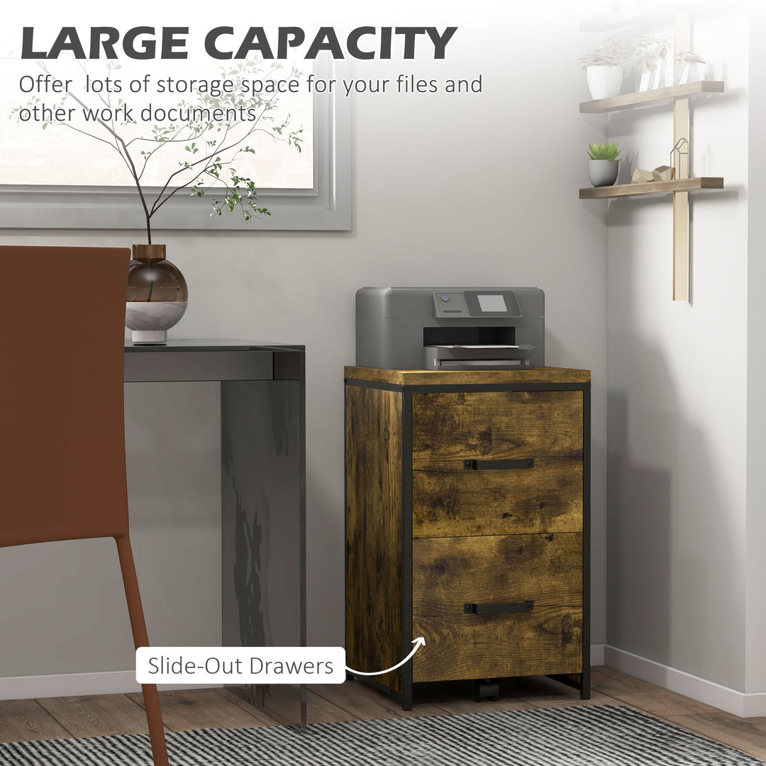 Vinsetto Vertical Filing Cabinet