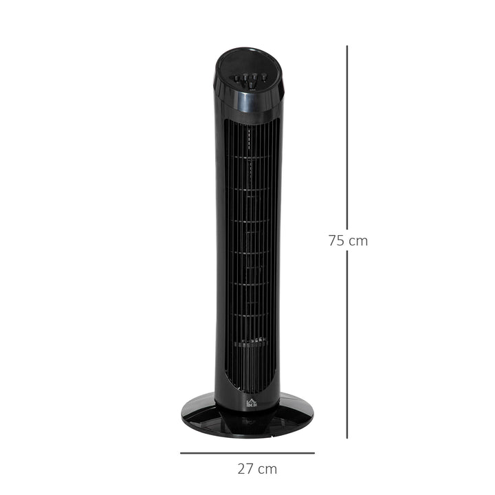 Ultra-Slim Tower Fan: 3 Speeds