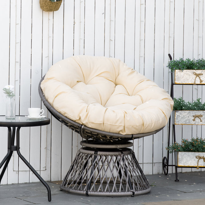 Rattan Moon Chair