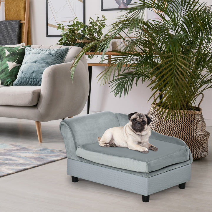 Pet Chair with Storage for Small Dogs