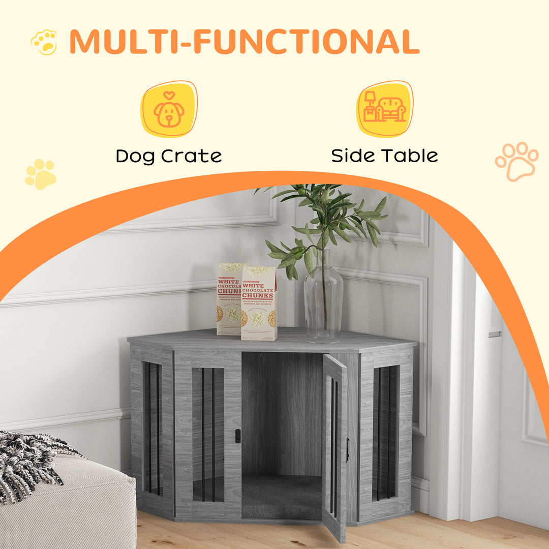 Dog Crate with Cushion