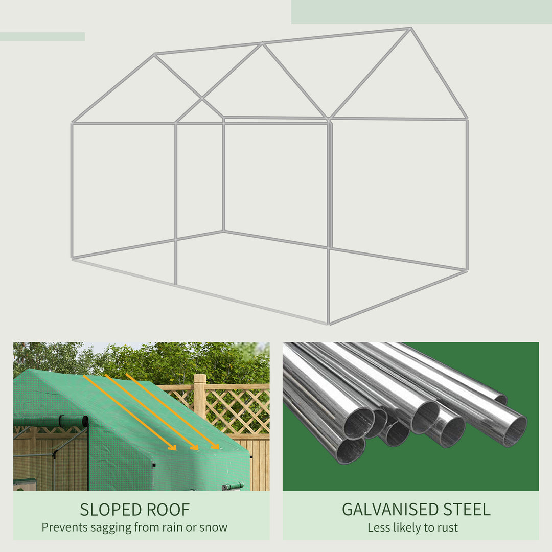 Polyethylene Walk-in Polytunnel Greenhouse