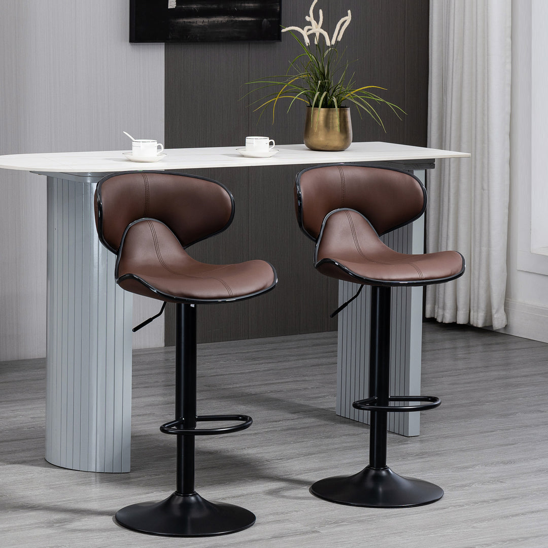 Adjustable Swivel Bar Chair Set of 2