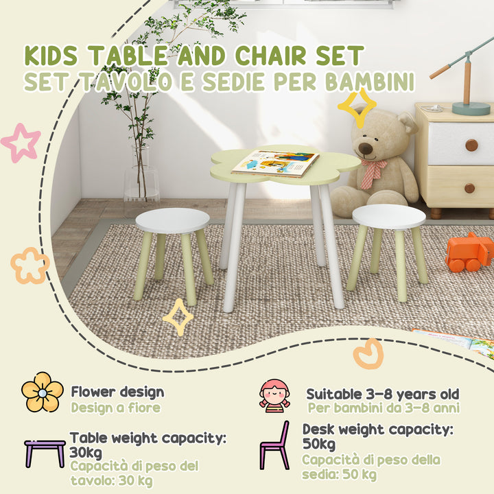 Children's 3 Piece Table and Chair Set