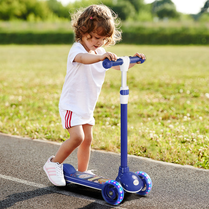 Kids 3 Wheel Scooter for 2-6 Years Old w/ Adjustable Height