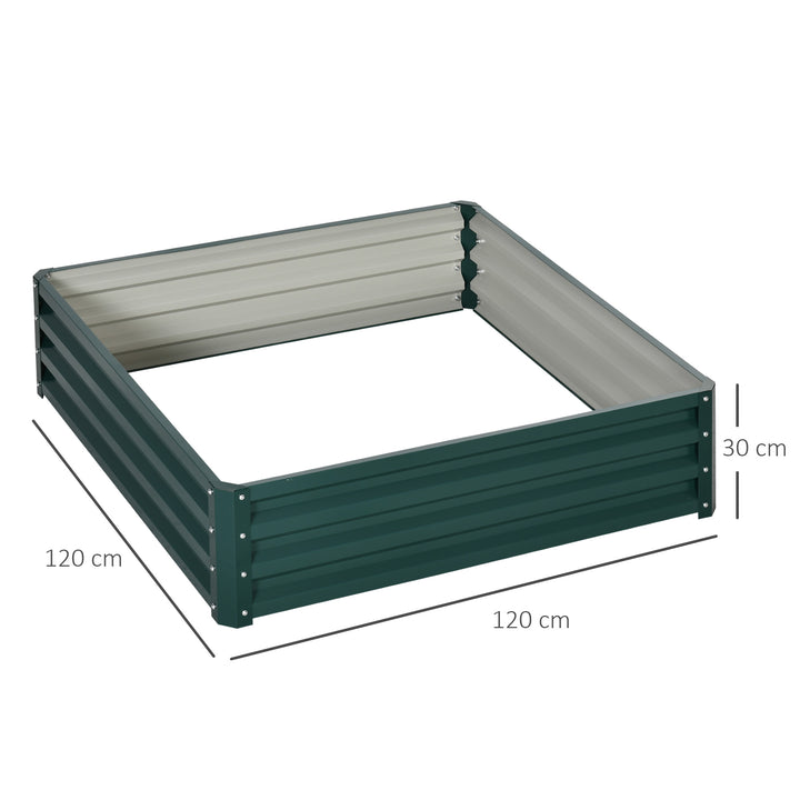 Raised Garden Bed Metal Planter Box for plants