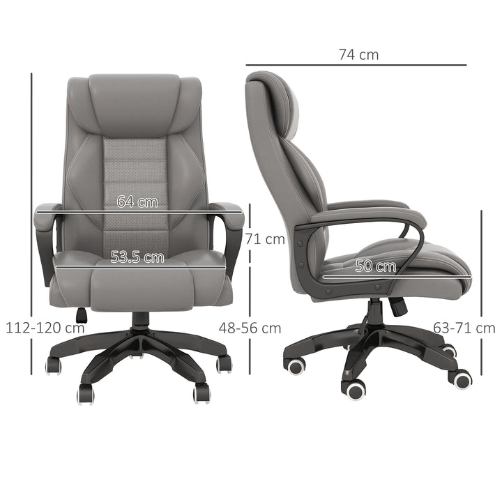 Vinsetto Executive Chair with Massage, Grey