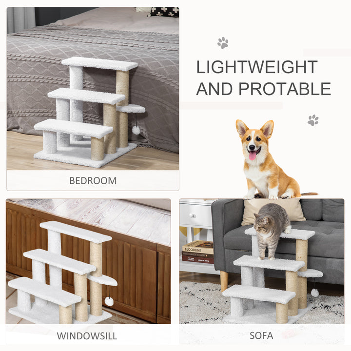 Pet Stair with 3-step Climb Ladder