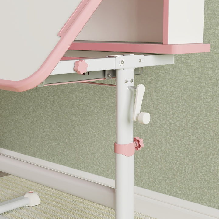 Height Adjustable Kids Desk and Chair Set