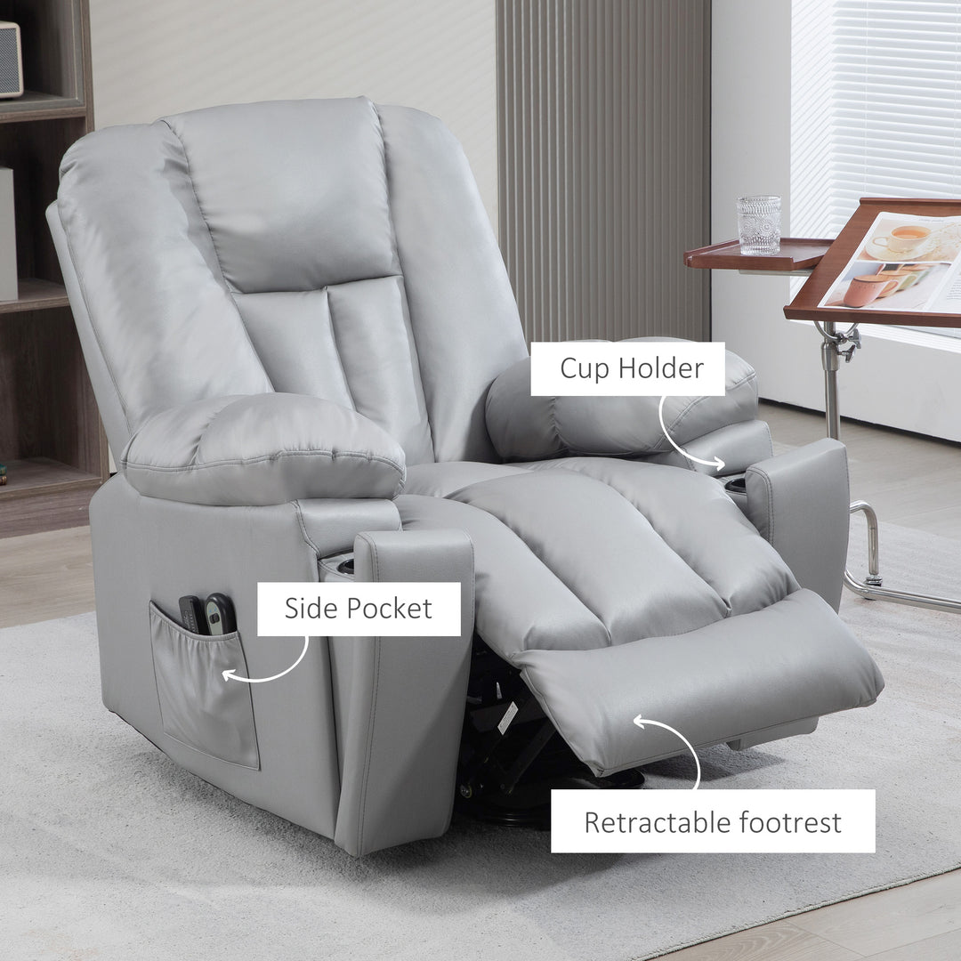 Leathaire Eight Massage Point Armchair