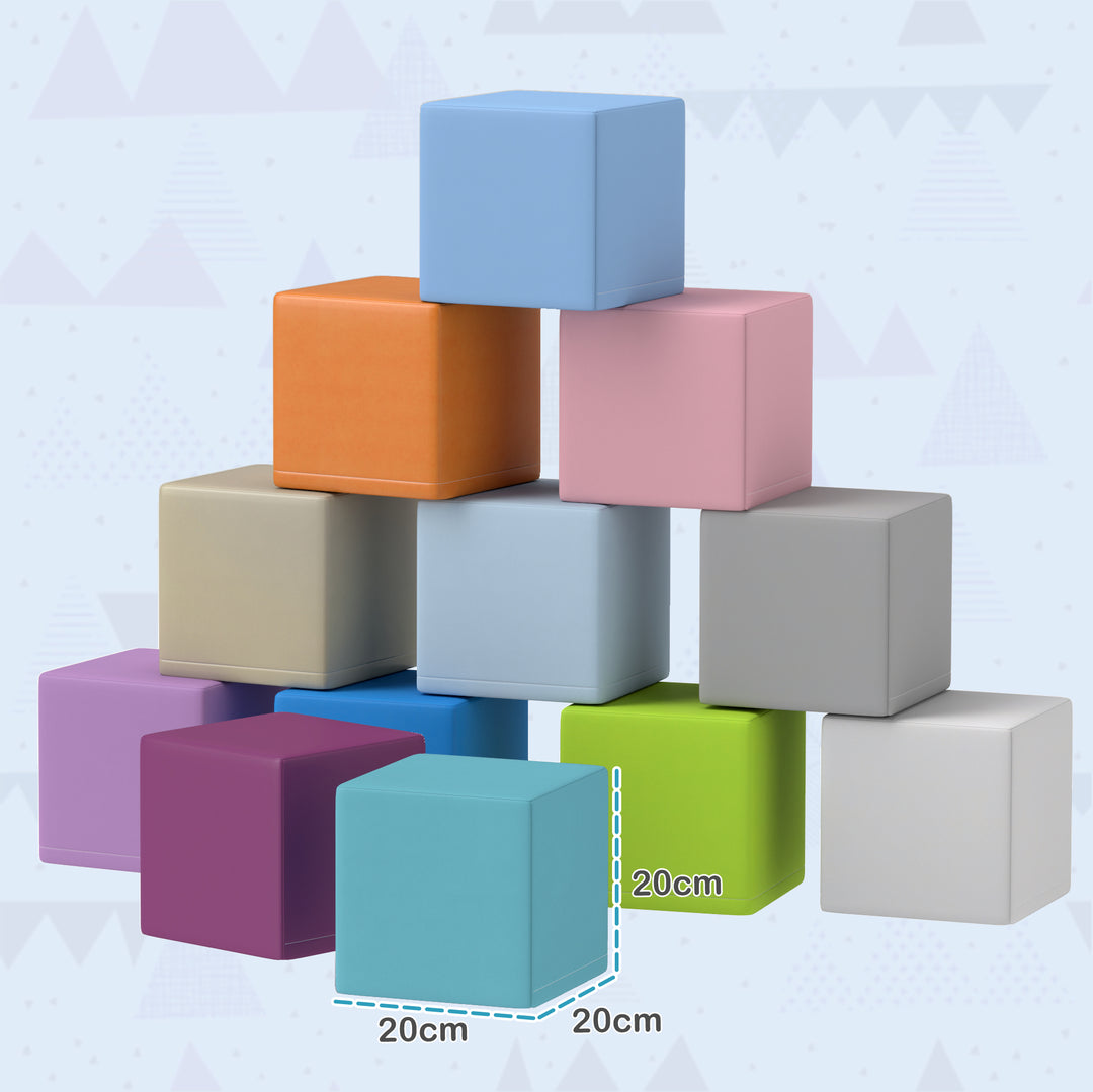 12 PCs Soft Play Blocks