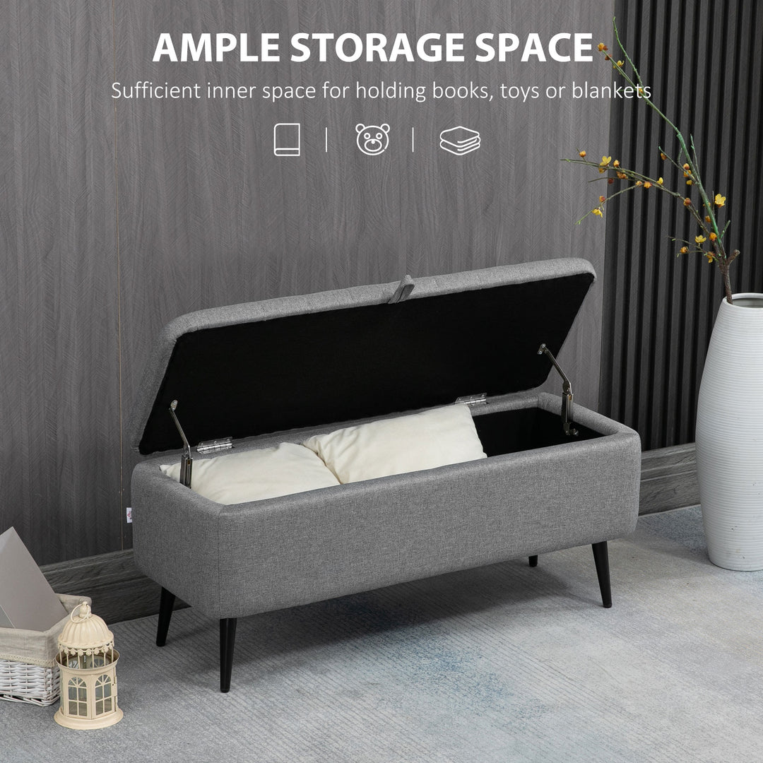 Storage Ottoman with Flip Top