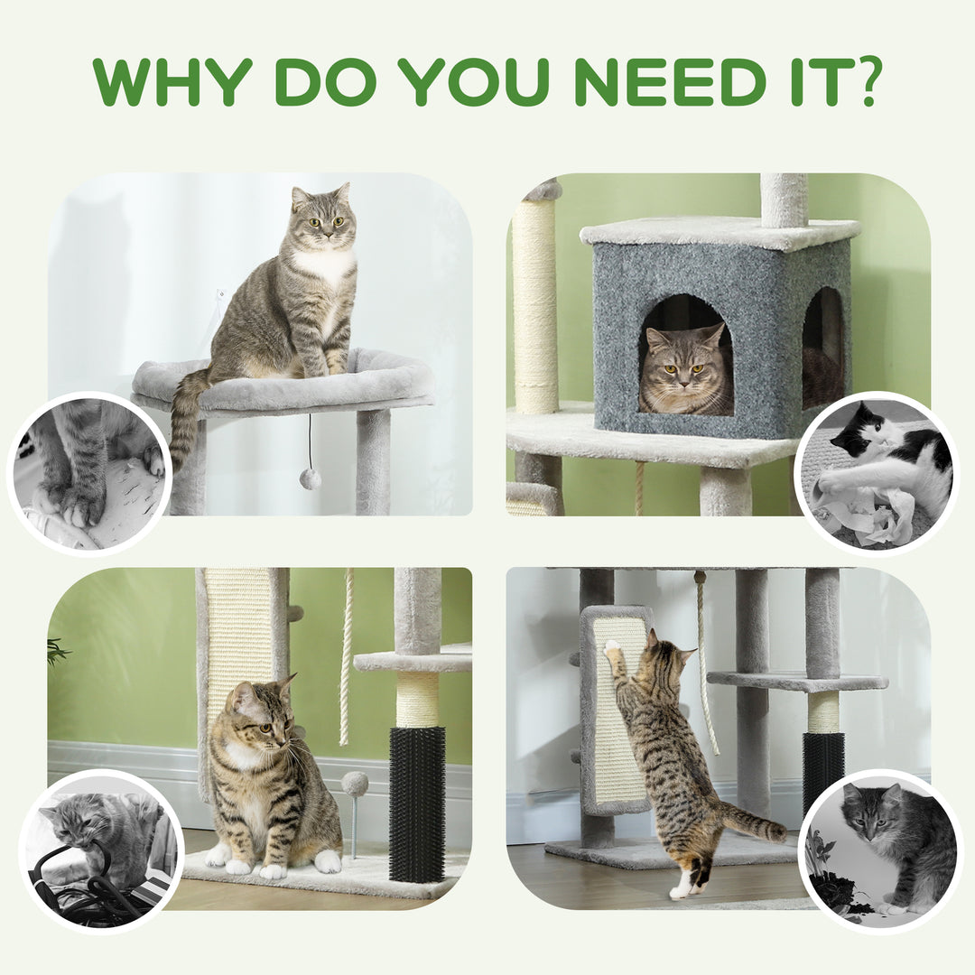 132cm Cat Tree w/ Scratching Posts