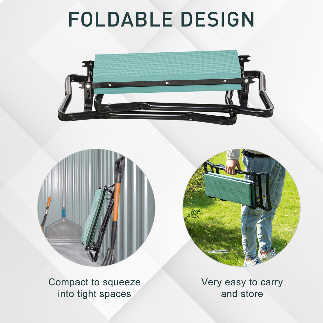 Foldable Garden Kneeler and Seat