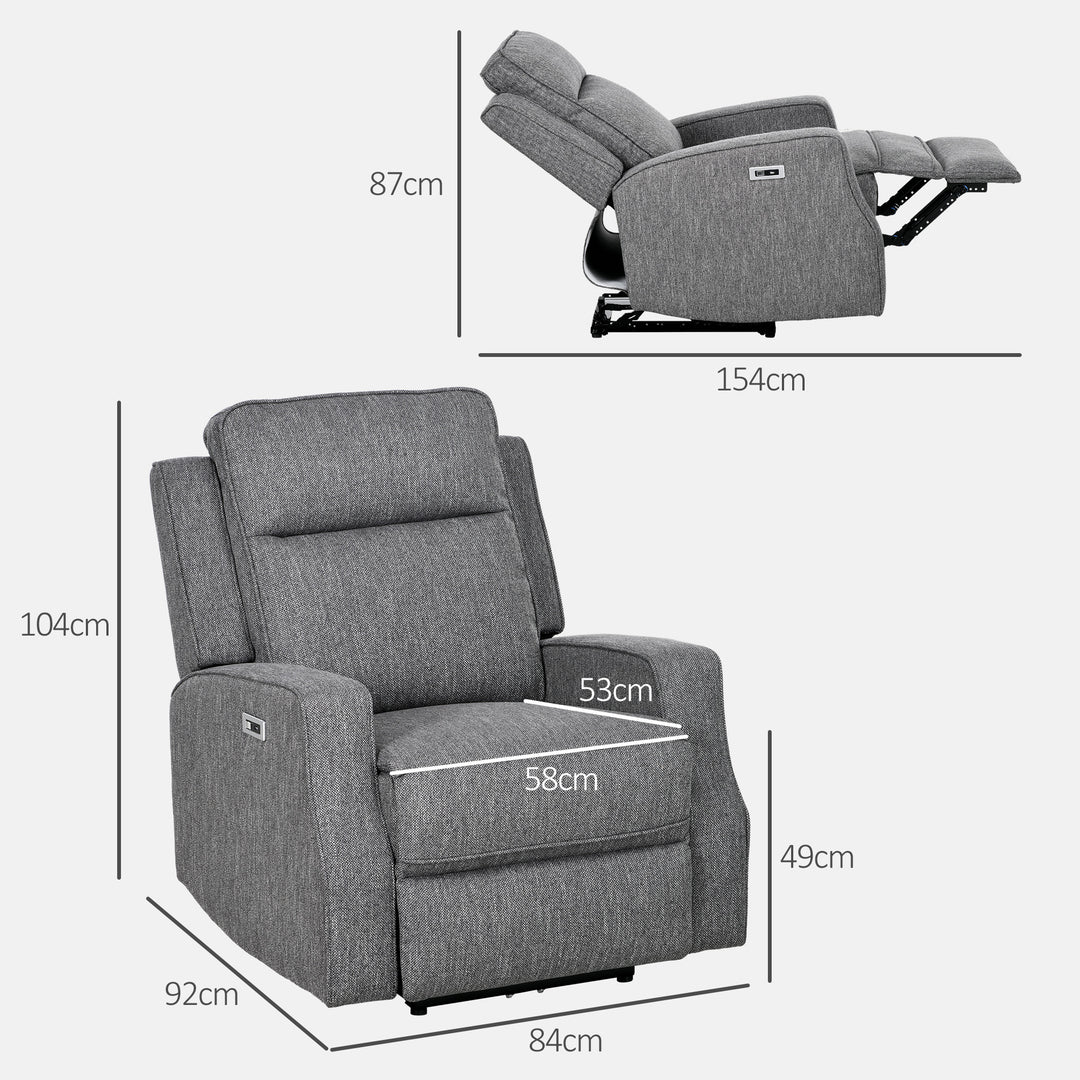 Electric Recliner Armchair