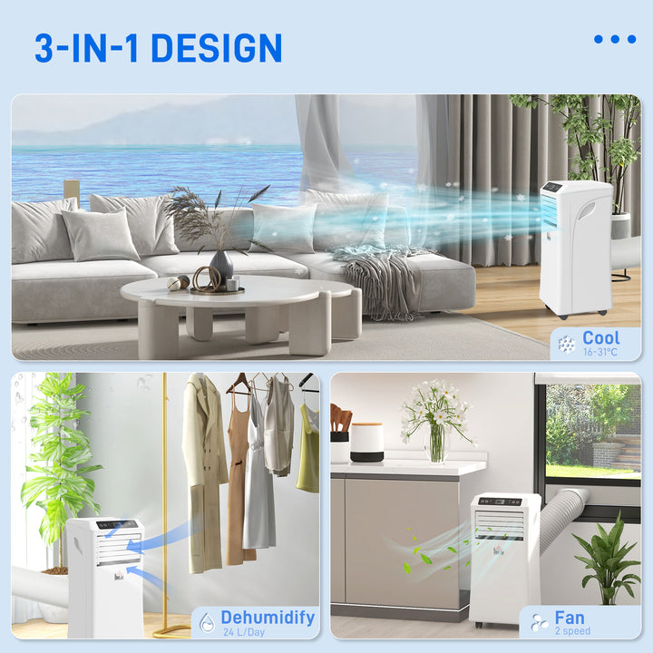 Mobile Air Conditioner with Remote Control