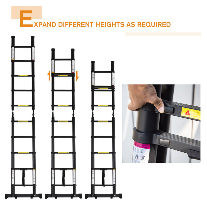 3.2m/10.5ft Telescopic Ladder