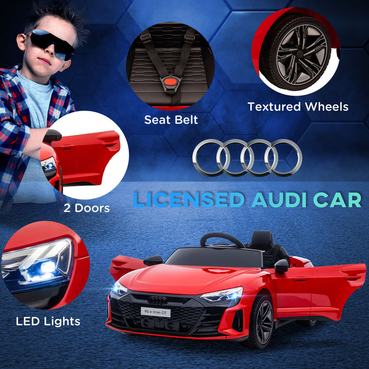 Kids Electric Ride On Car Audi Licensed 12V Electric Car